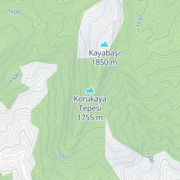 Map of Korukaya Tepesi