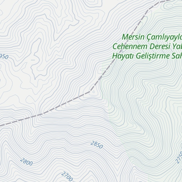 Map of Yıldız Dağı