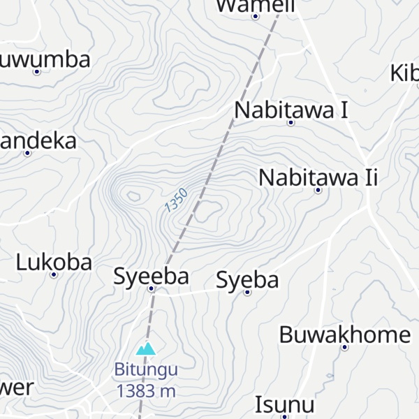 Map of Busibo