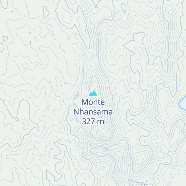 Map of Monte Nhansama