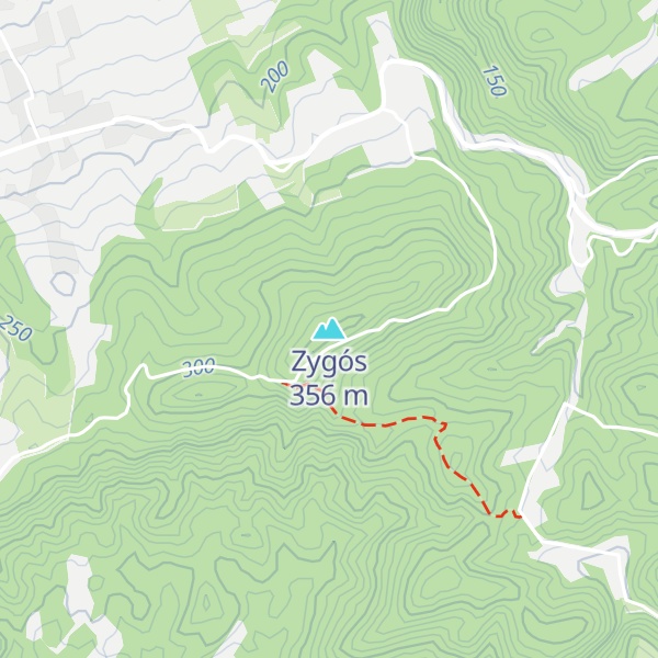 Map of Zygós
