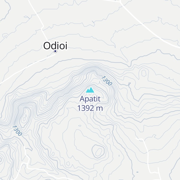 Map of Apatit