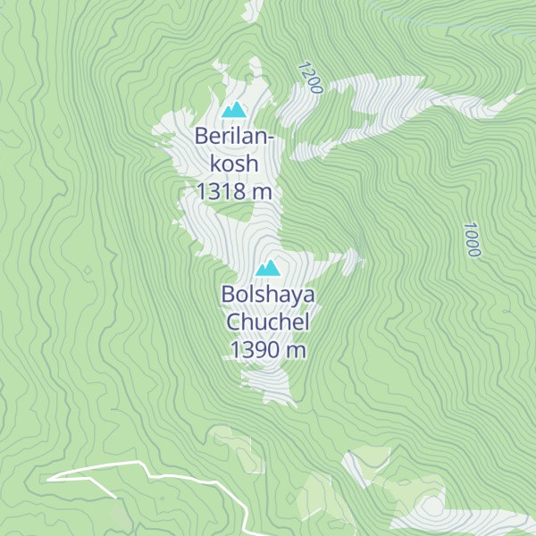 Map of Bolshaya Chuchel