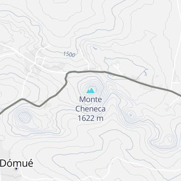 Map of Monte Cheneca
