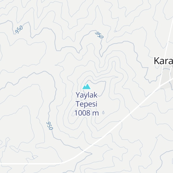 Map of Yaylak Tepesi