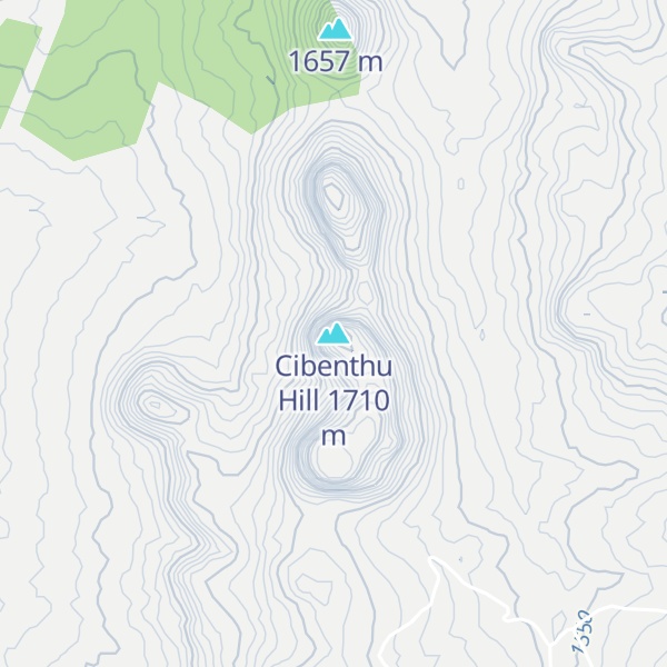Map of Cibenthu Hill