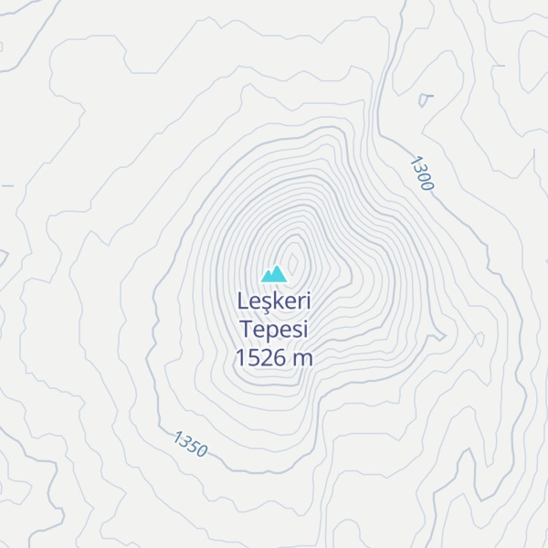 Map of Leşkeri Tepesi