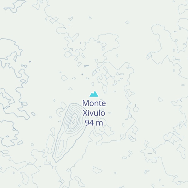Map of Monte Xivulo