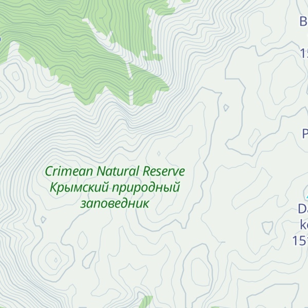 Map of Uchurum-kaya