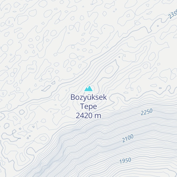Map of Bozyüksek Tepe