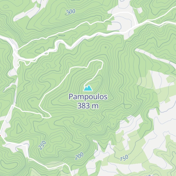 Map of Pampoulos