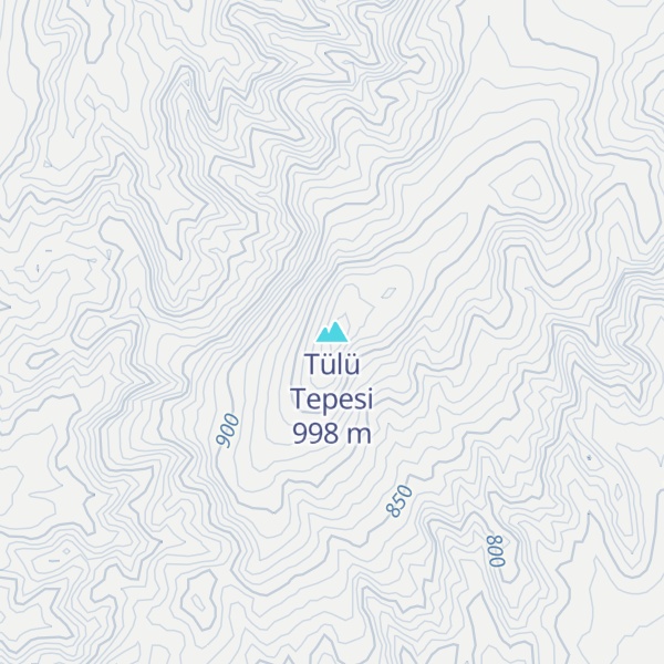 Map of Tülü Tepesi