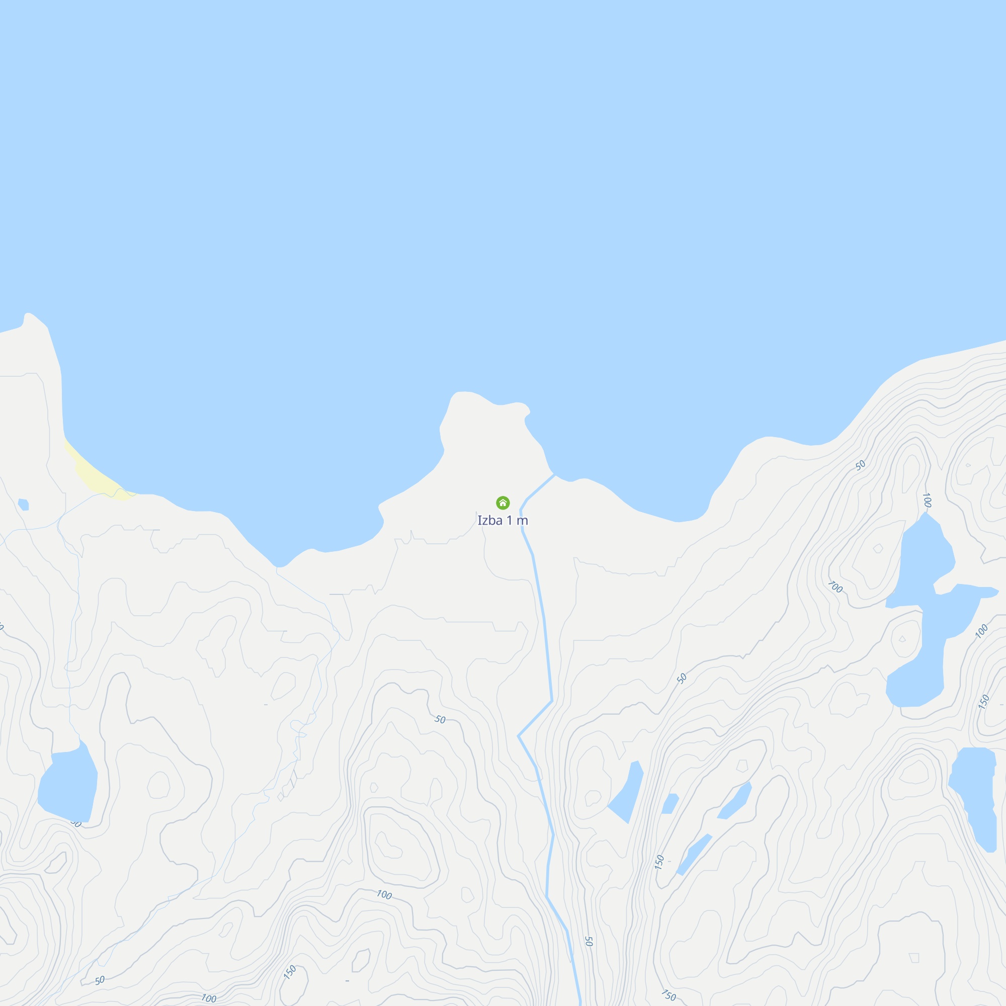 Izba map