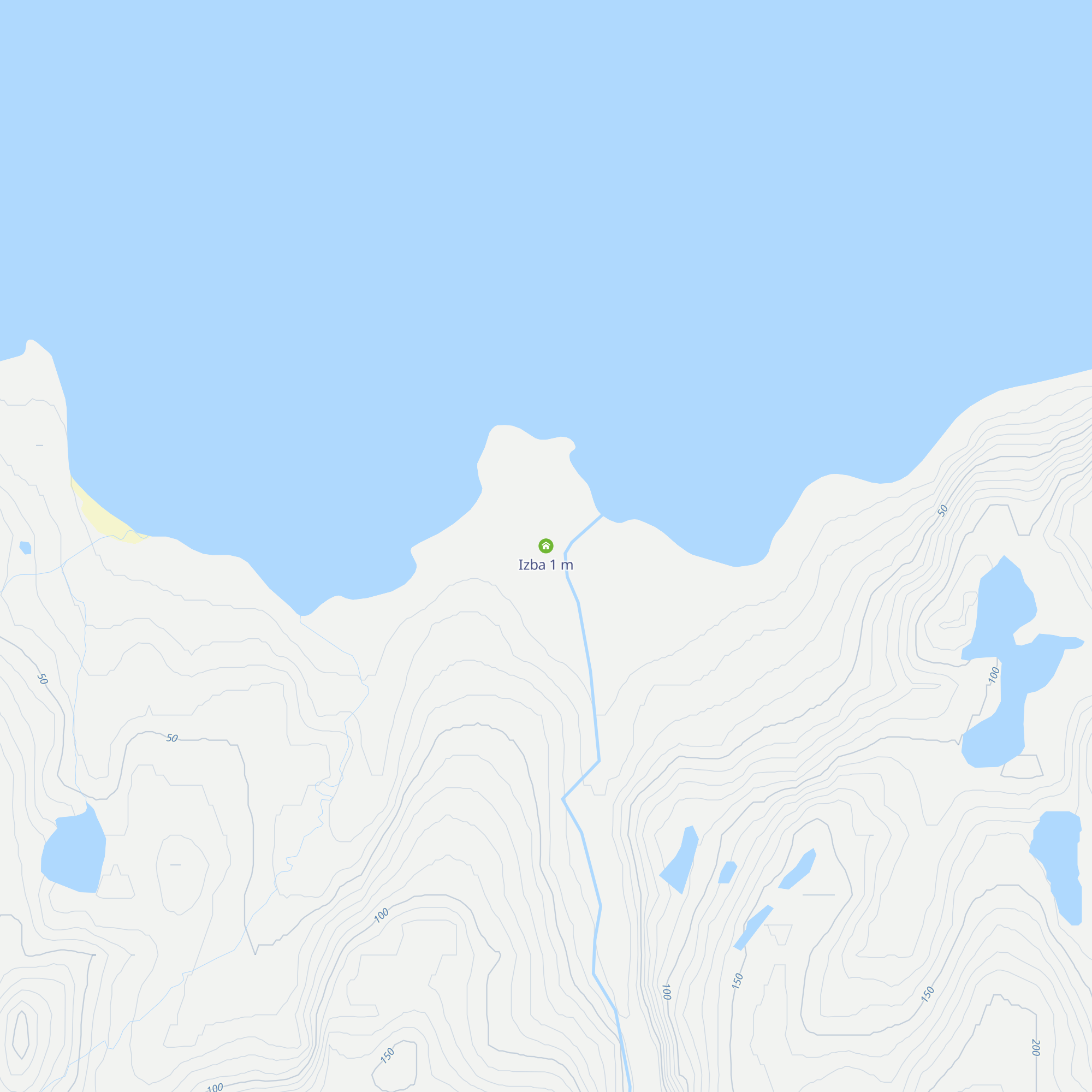 Izba map