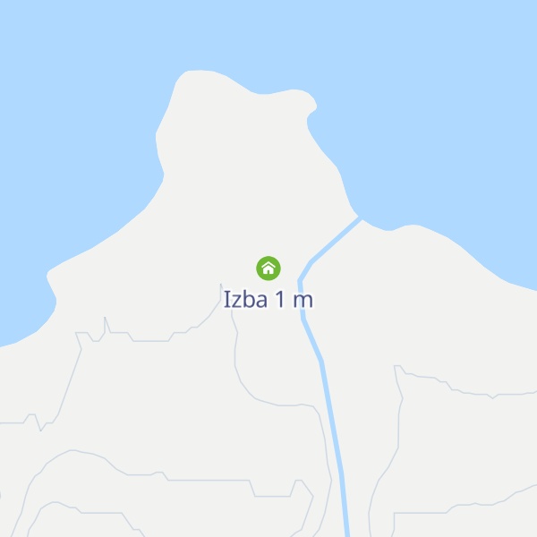 Map of Izba