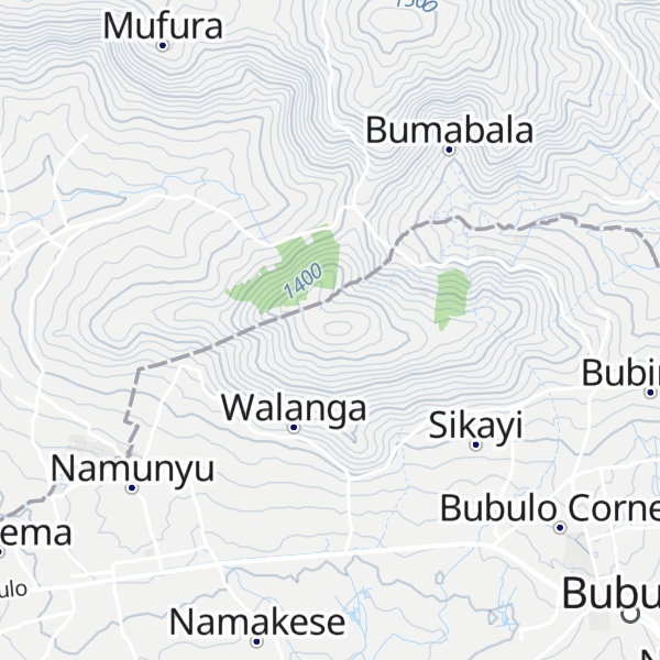 Map of Walanga