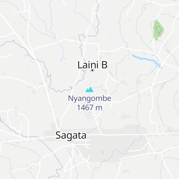 Map of Nyangombe