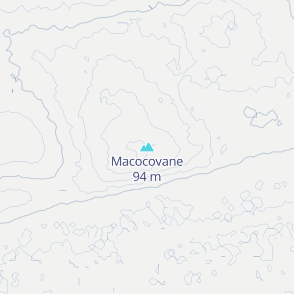 Map of Macocovane