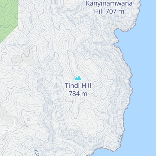 Map of Tindi Hill