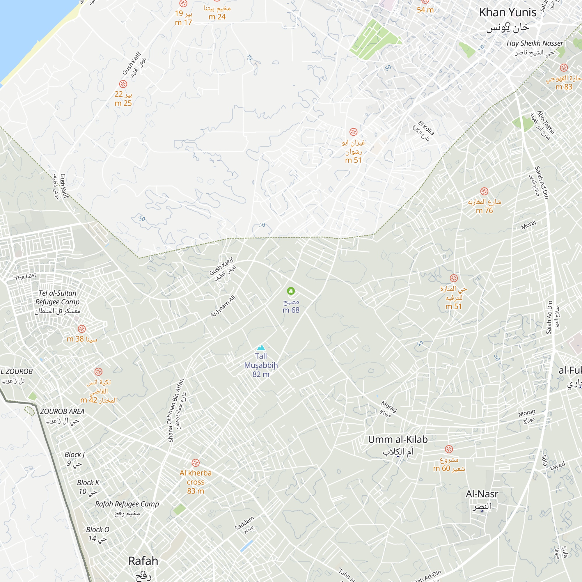 مصبح map