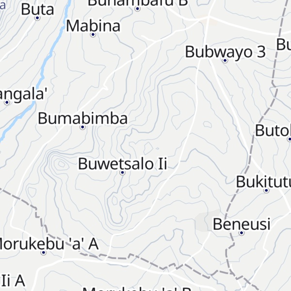Map of Mkakala