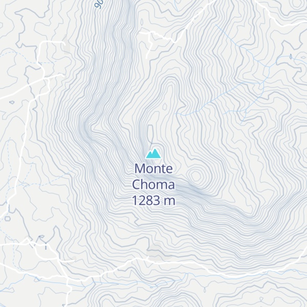Map of Monte Choma