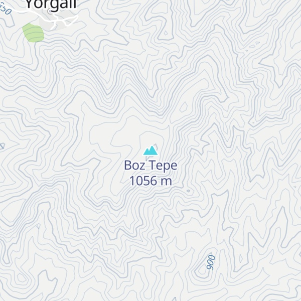 Map of Boz Tepe