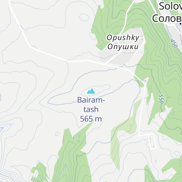 Map of Bairam-tash