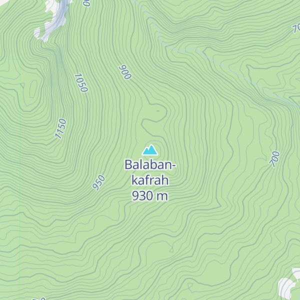 Map of Balaban-kafrah