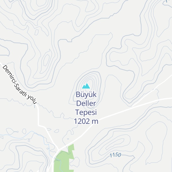 Map of Büyük Deller Tepesi