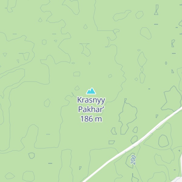 Map of Krasnyy Pakhar’