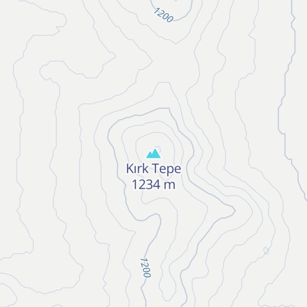 Map of Kırk Tepe