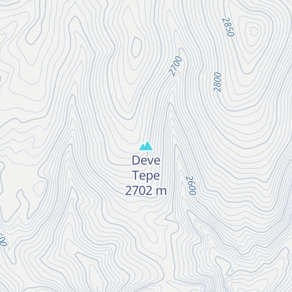 Map of Deve Tepe