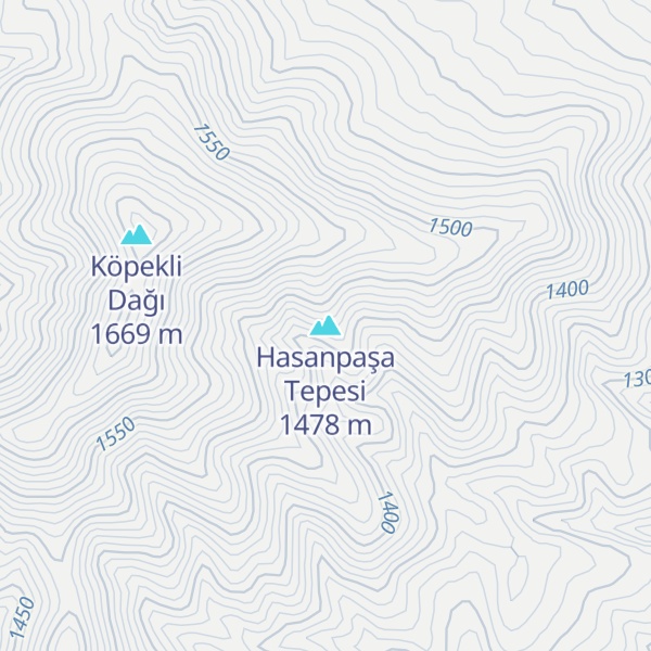 Map of Hasanpaşa Tepesi