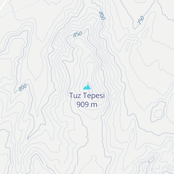 Map of Tuz Tepesi