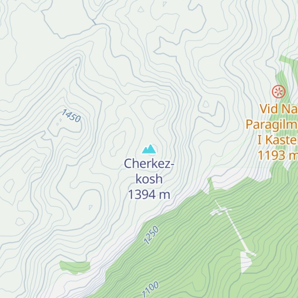 Map of Cherkez-kosh