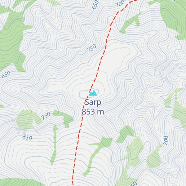 Map of Sarp