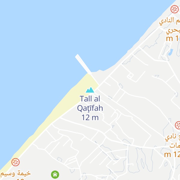 Map of Tall al Qaţīfah