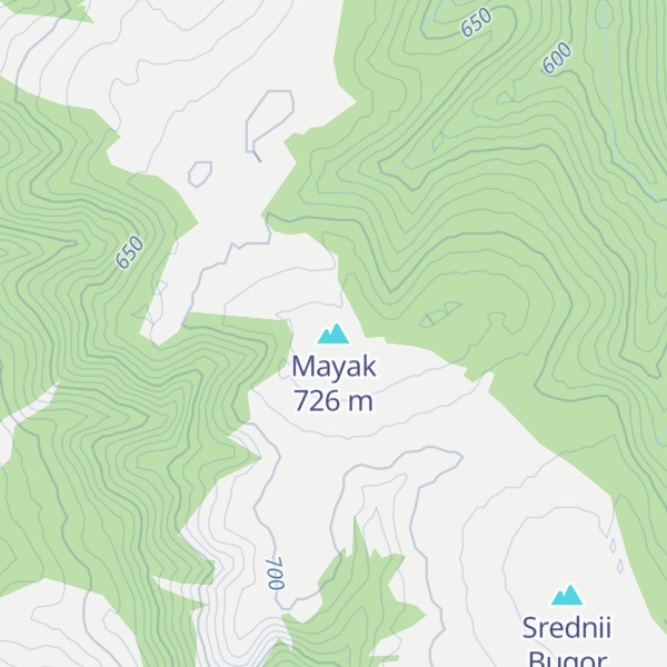 Map of Mayak