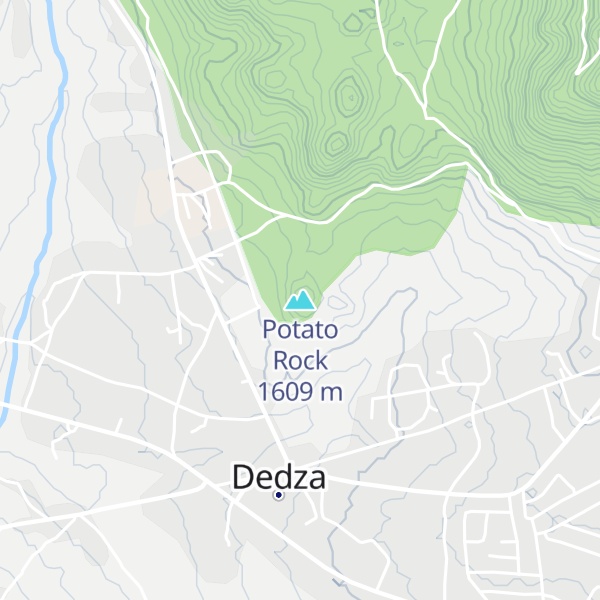 Map of Potato Rock