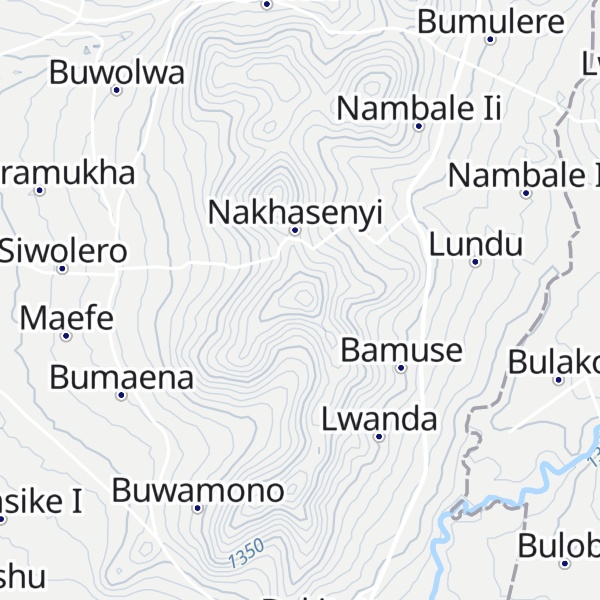 Map of Bukimiyu