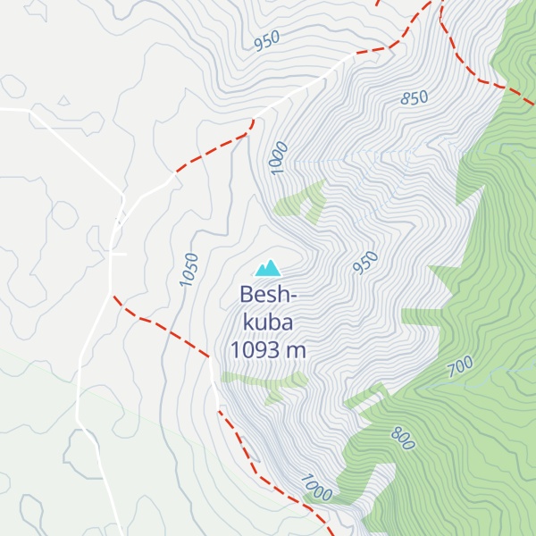 Map of Besh-kuba