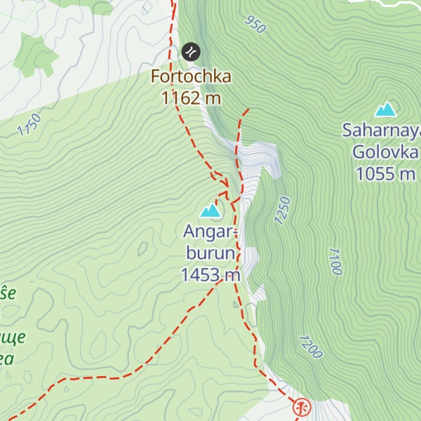 Map of Angar-burun