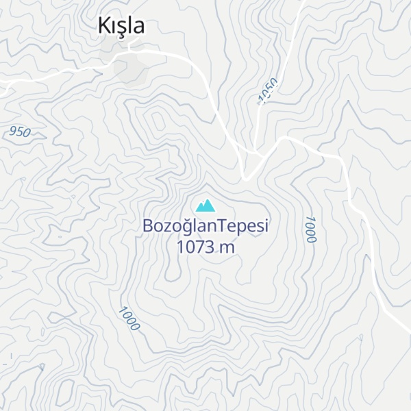 Map of BozoğlanTepesi