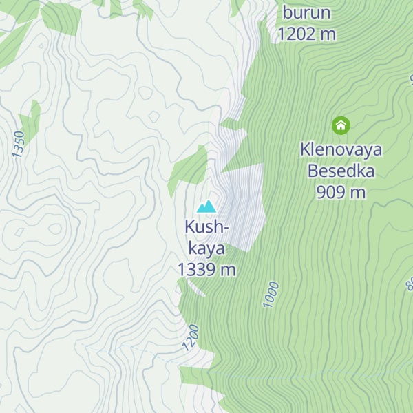 Map of Kush-kaya
