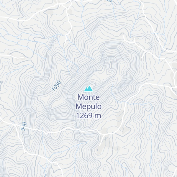 Map of Monte Mepulo