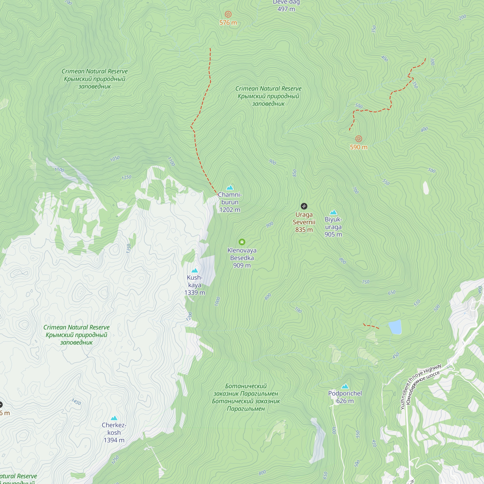 Klenovaya Besedka map