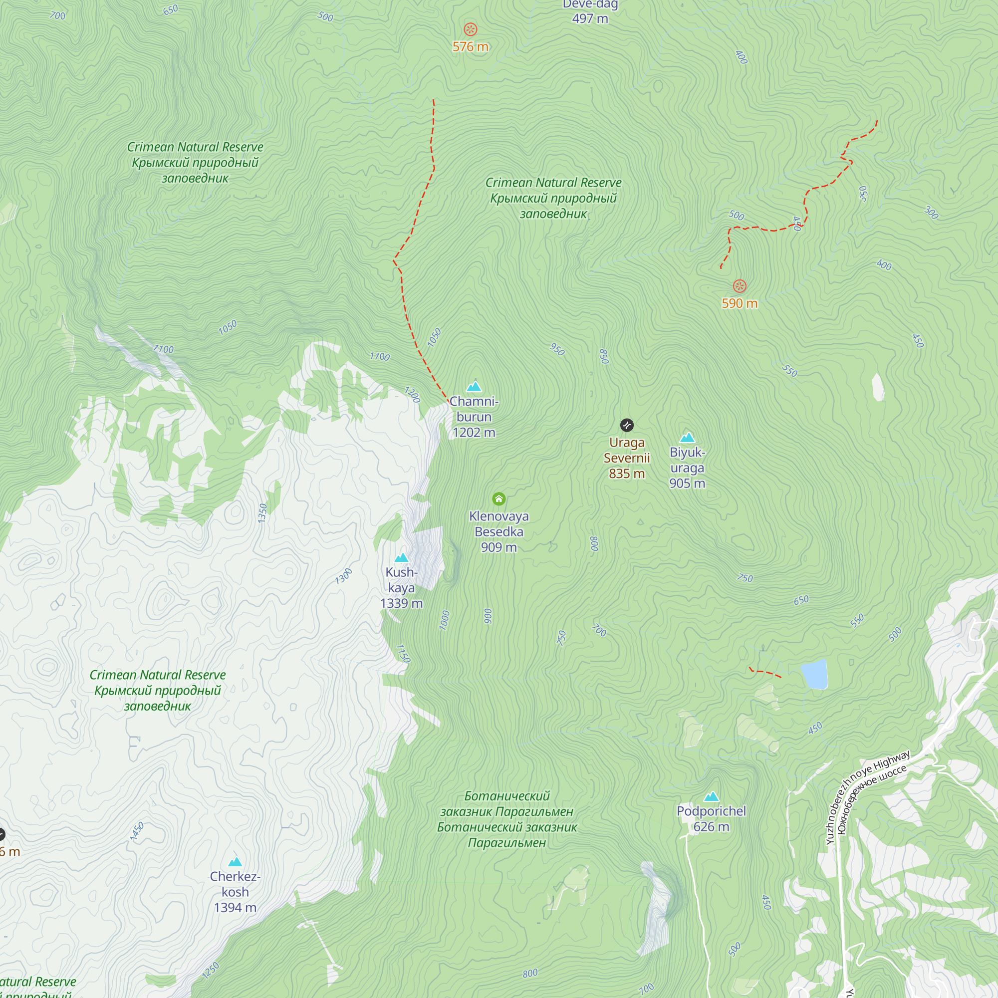 Klenovaya Besedka map