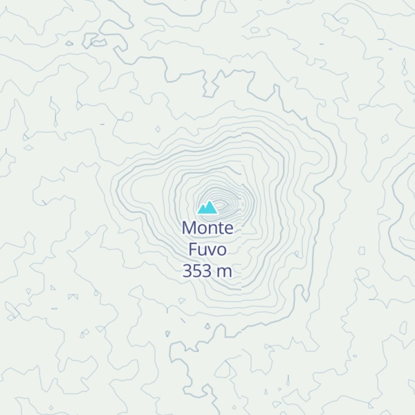 Map of Monte Fuvo