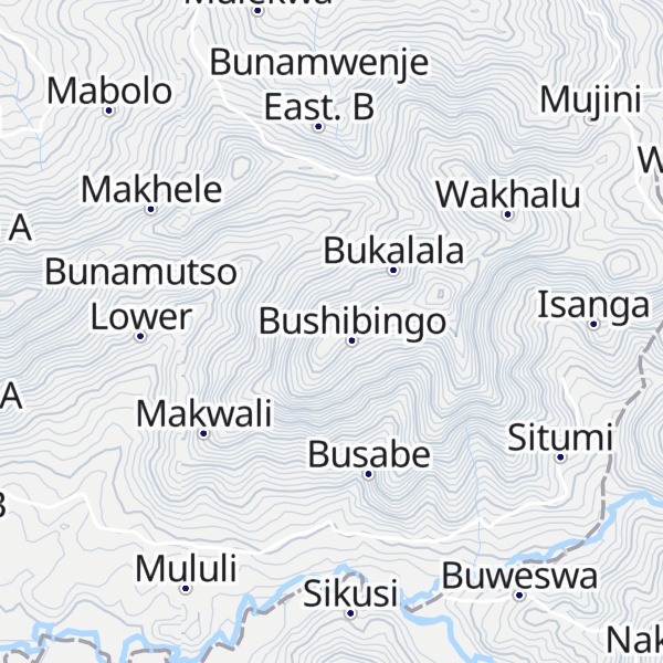 Map of Makwali